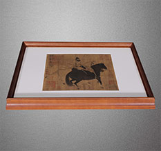 攀枝花书画装裱配框服务案例